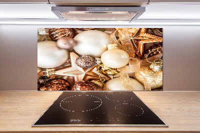 Panel de pared de cocina Adornos navideños