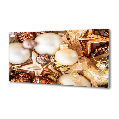 Panel de pared de cocina Adornos navideños