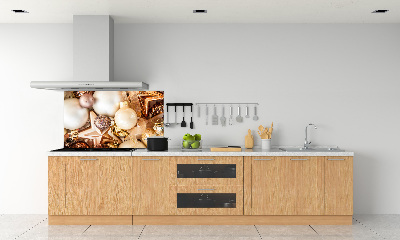 Panel de pared de cocina Adornos navideños