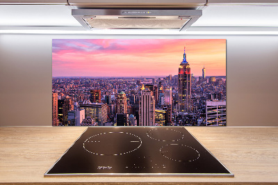 Panel antisalpicaduras Nueva York Oeste