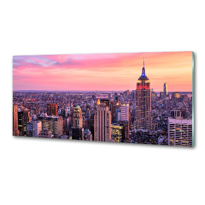 Panel antisalpicaduras Nueva York Oeste