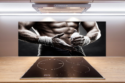 Salpicadero de cocina desarrollo muscular