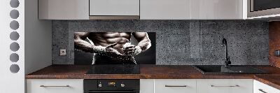 Salpicadero de cocina desarrollo muscular