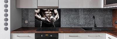 Salpicadero de cocina desarrollo muscular