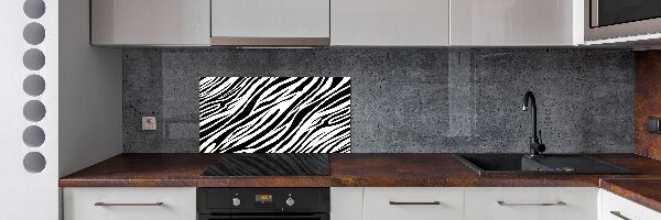 Panel para cocina Fondo de cebra