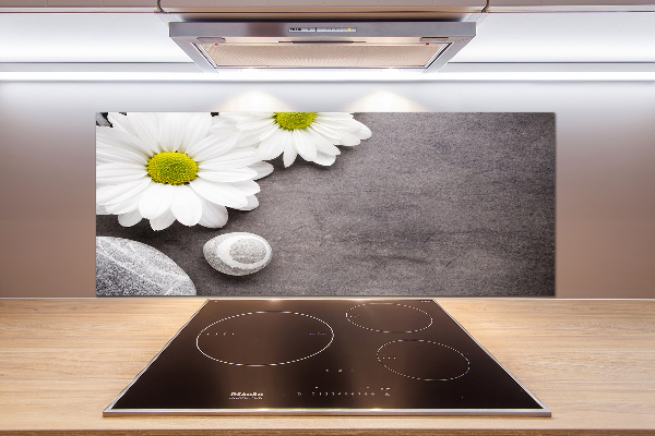 Panel szklany do kuchni Gerbera