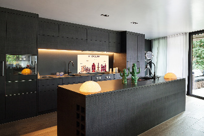 Panel de pared de cocina Edificios de Praga