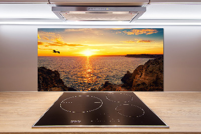 Panel para cocina Mar al atardecer