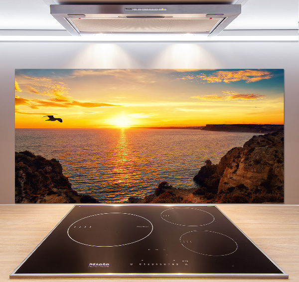 Panel para cocina Mar al atardecer