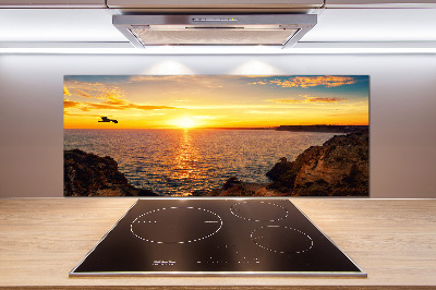 Panel para cocina Mar al atardecer