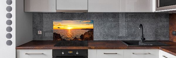 Panel para cocina Mar al atardecer