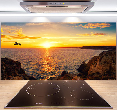 Panel para cocina Mar al atardecer