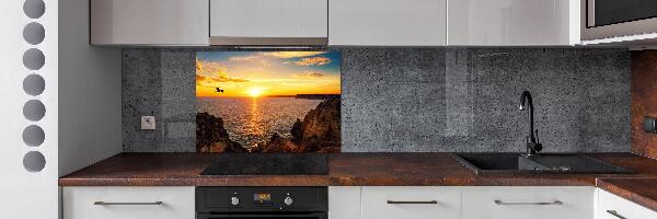 Panel para cocina Mar al atardecer