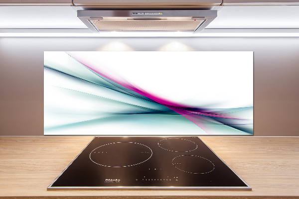 Salpicadero de cocina Ondas abstractas