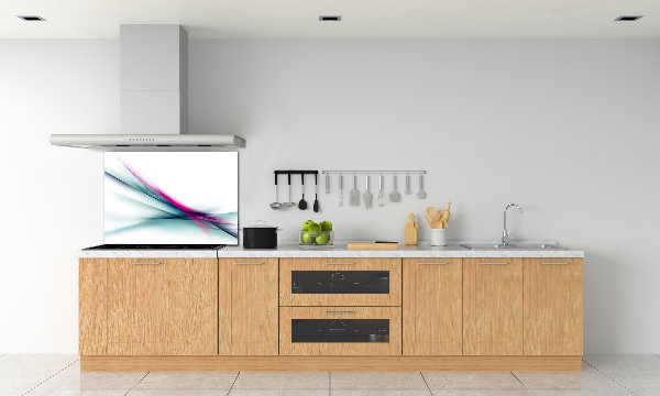 Salpicadero de cocina Ondas abstractas