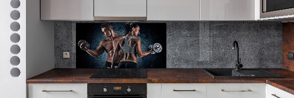 Panel para cocina desarrollo muscular