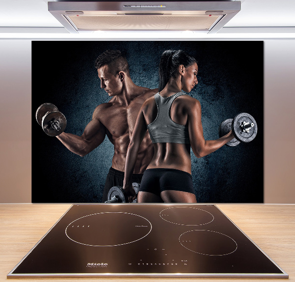 Panel para cocina desarrollo muscular