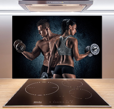 Panel para cocina desarrollo muscular