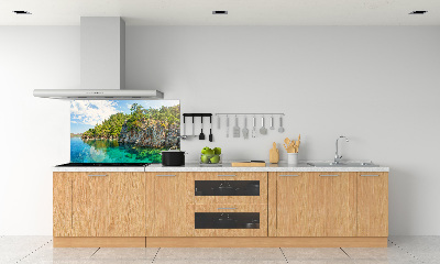 Panel antisalpicaduras Laguna Azul