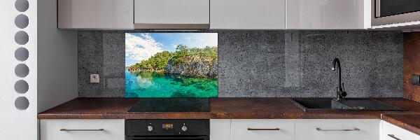 Panel antisalpicaduras Laguna Azul