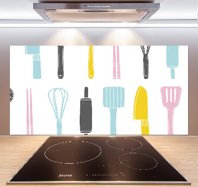 Salpicadero para cocina utensilios de cocina