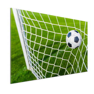 Panel do kuchni Piłka w bramce