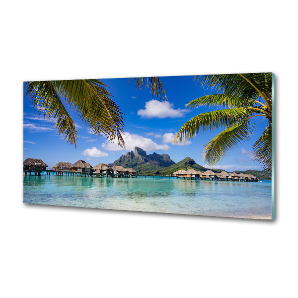 Panel do kuchni Palmy na Bora Bora