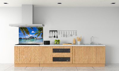 Panel para cocina Palmeras en Bora Bora