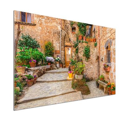 Salpicadero de cocina Una calle con encanto