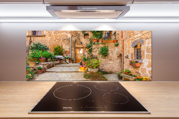 Salpicadero de cocina Una calle con encanto