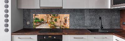 Salpicadero de cocina Una calle con encanto