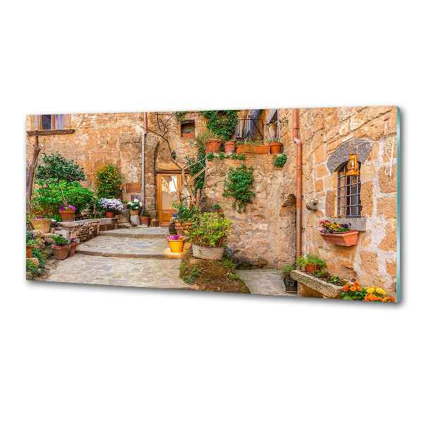 Salpicadero de cocina Una calle con encanto