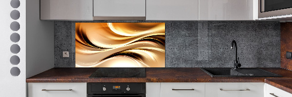 Salpicadero de cocina Ondas abstractas