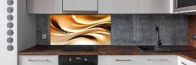 Salpicadero de cocina Ondas abstractas