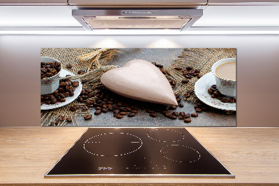 Panel antisalpicaduras Café con leche