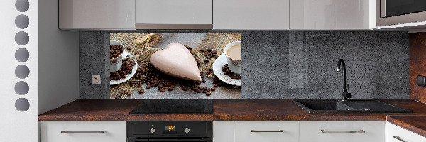 Panel antisalpicaduras Café con leche