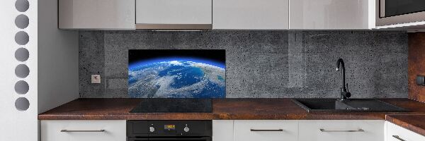 Panel de pared de cocina Planeta Tierra