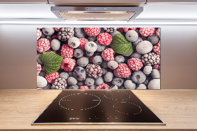 Panel para cocina Frutos del bosque congelados