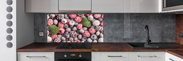 Panel para cocina Frutos del bosque congelados