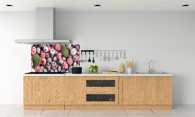 Panel para cocina Frutos del bosque congelados