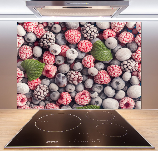 Panel para cocina Frutos del bosque congelados