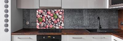 Panel para cocina Frutos del bosque congelados