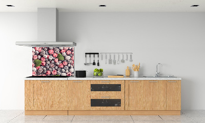 Panel para cocina Frutos del bosque congelados