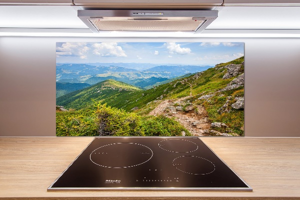 Salpicadero de cocina Colinas verdes