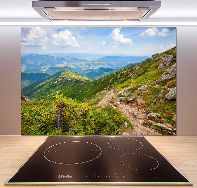 Salpicadero de cocina Colinas verdes