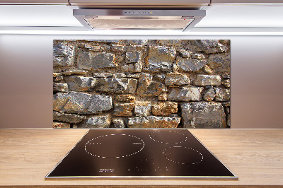 Panel de pared de cocina Muro de piedra