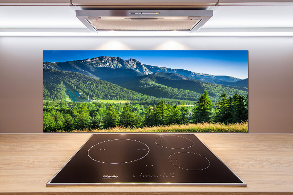 Panel do kuchni Skocznia w Tatrach