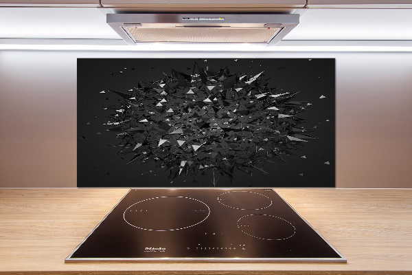 Panel do kuchni Abstrakcja 3D