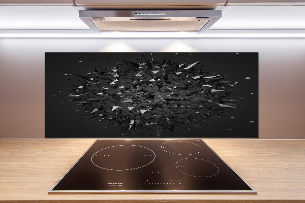 Panel do kuchni Abstrakcja 3D