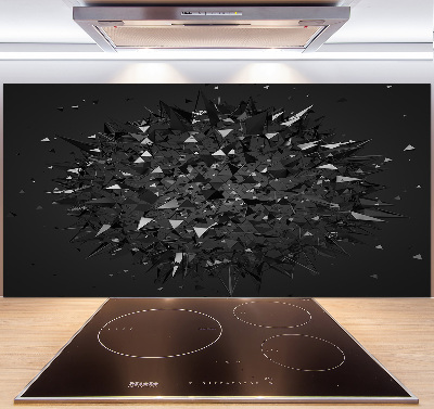 Panel do kuchni Abstrakcja 3D